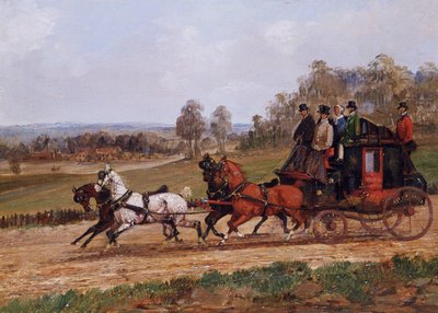 Escena de carruajes de Henry Thomas Alken